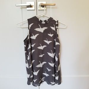 LOFT Petite xxs Tank Blouse